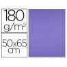 Papier cartonne liderpapel 50x65cm 180gr coloris pourpre