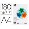Papier cartonné liderpapel a4 180g/m2 10 coloris assortis paquet 100f