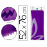 Papier de soie liderpapel 52x76cm 18g/m2 unicolore violet sachet 5f