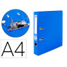 Classeur levier liderpapel a4 documenta carton rembordé 1,9mm dos 52mm rado métallique coloris bleu