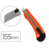 Cutter xd-38 q-connect large en plastique lame 18mm retractable interchangeable precoupee special emballage carton