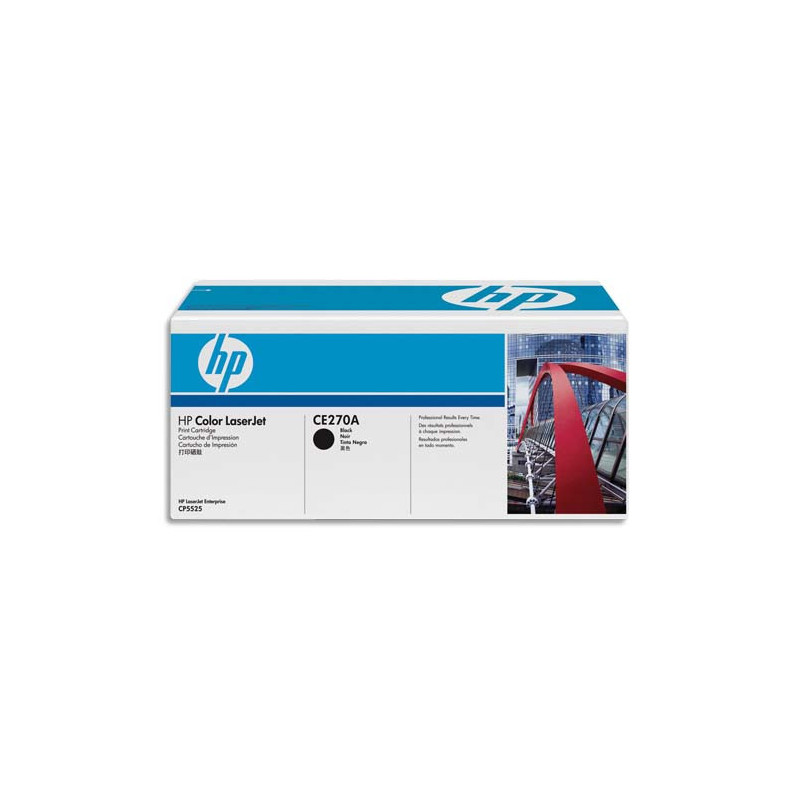 HP Cartouche Laser Noir CE270A