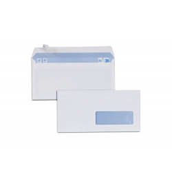 Enveloppes blanches dl 80g...