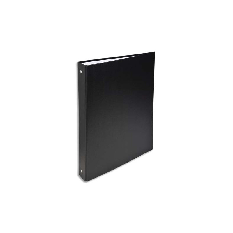 EXACOMPTA Classeur 4 anneaux de 30 mm, en polypropylène, dos de 4 cm, Noir