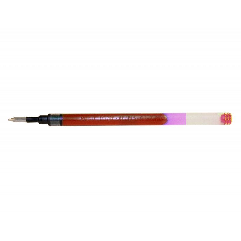 Recharge stylo pilot bls-g2 pointe moyenne encre rouge