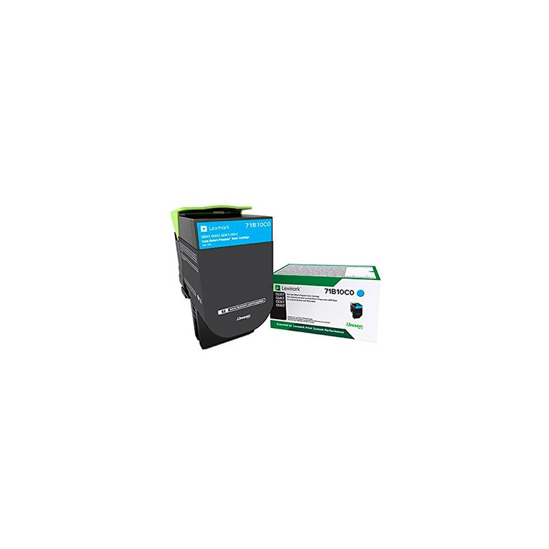 Toner lexmark cs317dn / cd417dn / cx517dn / xs417de noir 8.000 pag