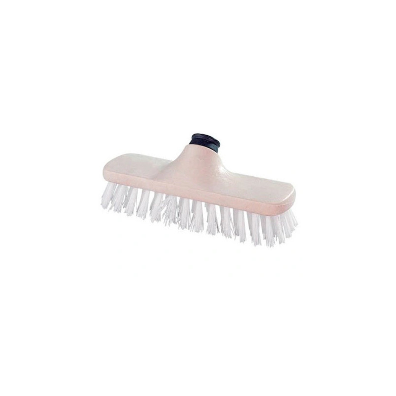 Brosse lave-pont nylon douille vis 22cm