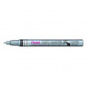 Marqueur pentel peinture paint marker multi-supports pointe fine 2,9mm coloris argent