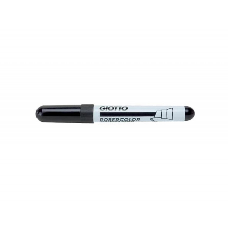Marqueur robercolor biseau giotto odeur neutre ecriture 4 a 6mm biseaute coloris noir