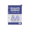 Feuillets mobiles conquerant 21x29,7 cm 200 pages seyes 80g