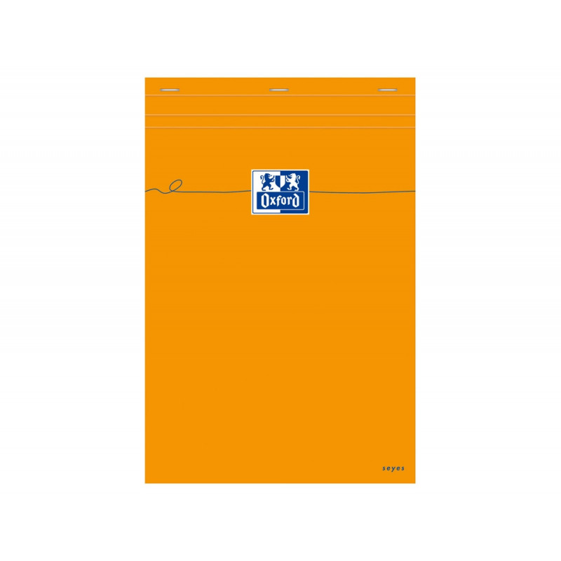 Bloc notes oxford feuilles detachables 21x29,7 cm 160 pages seyes 80g