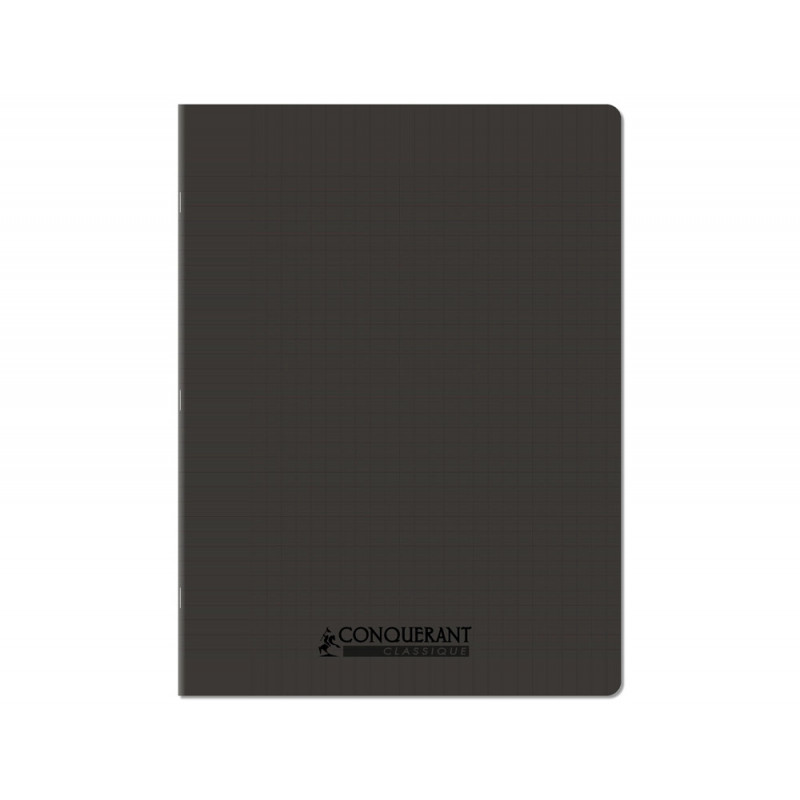 Cahier conquerant poplypropylene indechirable et lavable papier velin extra 24x32 cm 96 pages seyes
