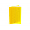 Lotde 10 cahiers cambridge polypro jaune indechirable et lavable papier velin extra 24x32 cm piqure 80g seyes 80g