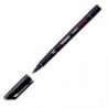 STABILO OHPen marqueur permanent pointe moyenne (1 mm) - Noir