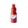 Gouache giotto flacon 500ml coloris rouge vif