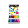 Classpack feutres de coloriage ulmann pointe moyenne bloquee 144 unites coloris assortis