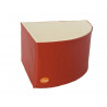 Pouf culture club d'angle grand hauteur d'assise 30cm
