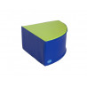 Pouf culture club d'angle medium hauteur d'assise 25cm