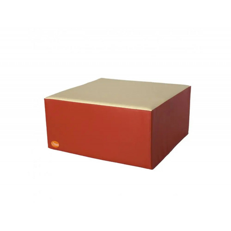 Pouf culture club carre grand hauteur d'assise 30cm