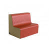 Banquette culture club grand double assise hauteur d'assise30cm