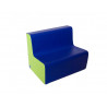 Banquette culture club medium double assise hauteur d'assise25cm