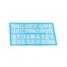 Trace-lettres faibo lettre 30 mm