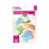 Lot moules fantaisies pour petits savons graine creative 6 formes marines assorties