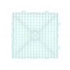 Plaque graine creative pour maxi perles a repasser carree 15x15cm