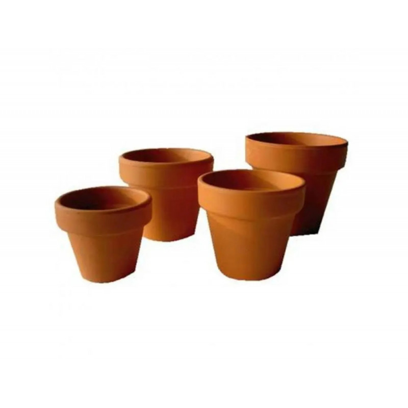 Pot en argile diametre 9cm lot de 5