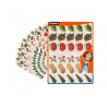 Gommette fantaisie cleopatre legumes 6 motifs 720 gommettes pochette de 24 planches a5