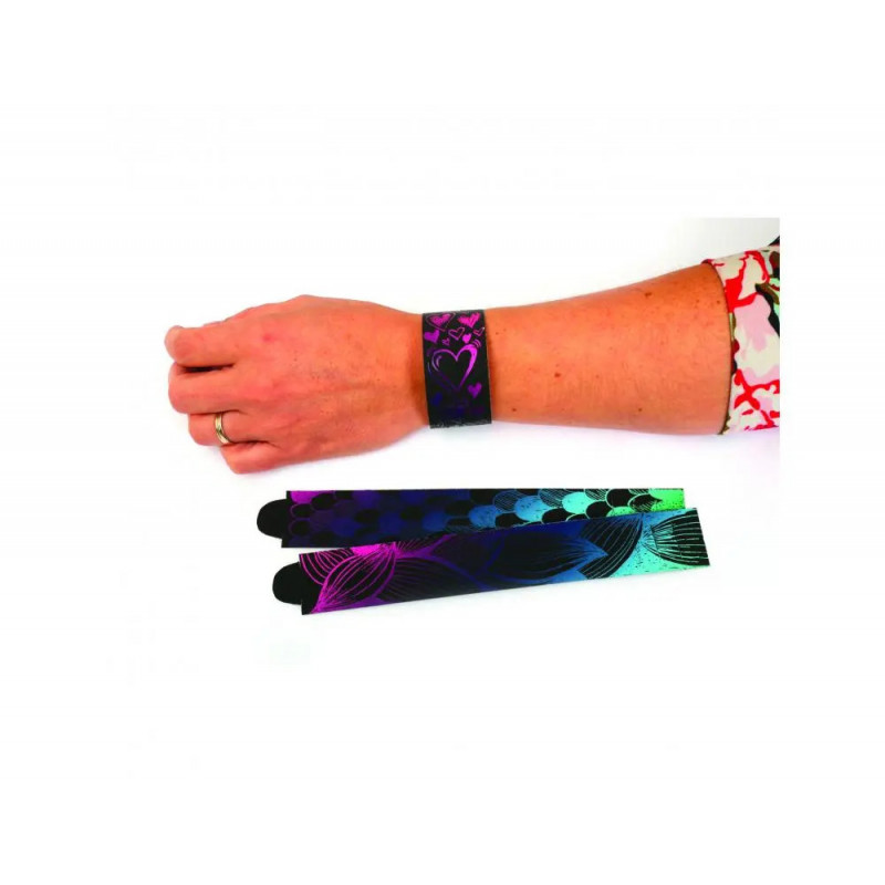 Lot bracelets a gratter graine creative et 12 batonnets