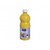 Gouache liquide colart redimix aspect veloute miscible coloris jaune or flacon 1l