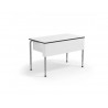 Bureau mirplay enseignant metal 120x65cm