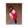 Cibles et balles first loisirs jeu de la poule et du renard 12 chasubles accrocheuses 12 balles