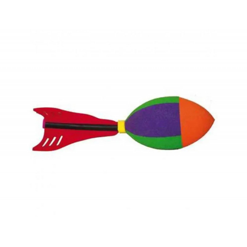 Lancer first loisirs fusee volante en mousse 26x8 cm 80 g