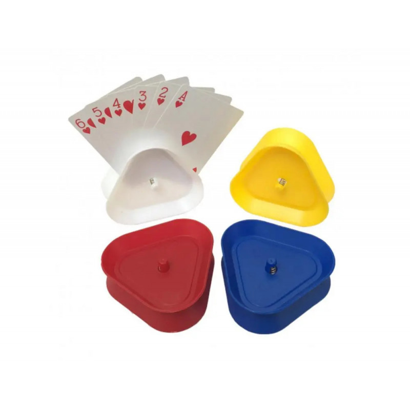 Lot de 4 portes cartes piatnik