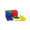 Base 10 wissner systeme decimal decomposition du nombre jusqu a 1000 travail en groupe 100 cubes jaunes
