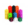 Atelier cube learning resources unicubes 2 cm plastique 500 cubes a assembler et 1 guide
