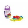 Pinces de tri et de motricite miniland lot de 16 pieces 13 cm