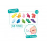 Lot de cordons akros motricite fine et manuelle 10 lacets de coloris assortis