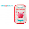 Pate a modeler imaginovo sechage a l'air set coloris assortis avec instructions cochon