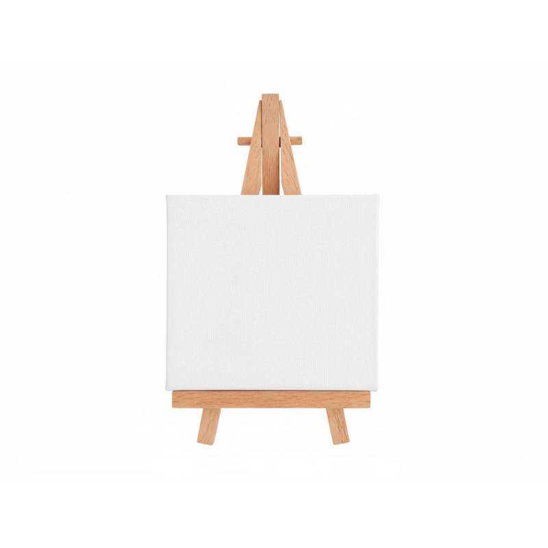 Mini toile sur chevalet liderpapel 8x10 cm 280g/m2 certifie fsc