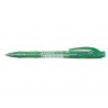 Stylo-bille stabilo liner pointe fine trait 0,38mm retractable grip confortable coloris vert