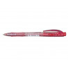 Stylo-bille stabilo liner pointe fine trait 0,38mm retractable grip confortable coloris rouge