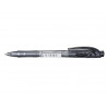 Stylo-bille stabilo liner pointe fine trait 0,38mm retractable grip confortable coloris noir