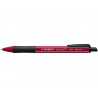 Stylo-bille stabilo pointball wild flowers 3200m d'ecriture trait 0,5mm retractable grip antiderapant rouge dahlia
