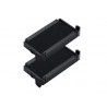 Cassette encrage trodat 6/4910 pour tampon encreur printy coloris noir pack 2 unites