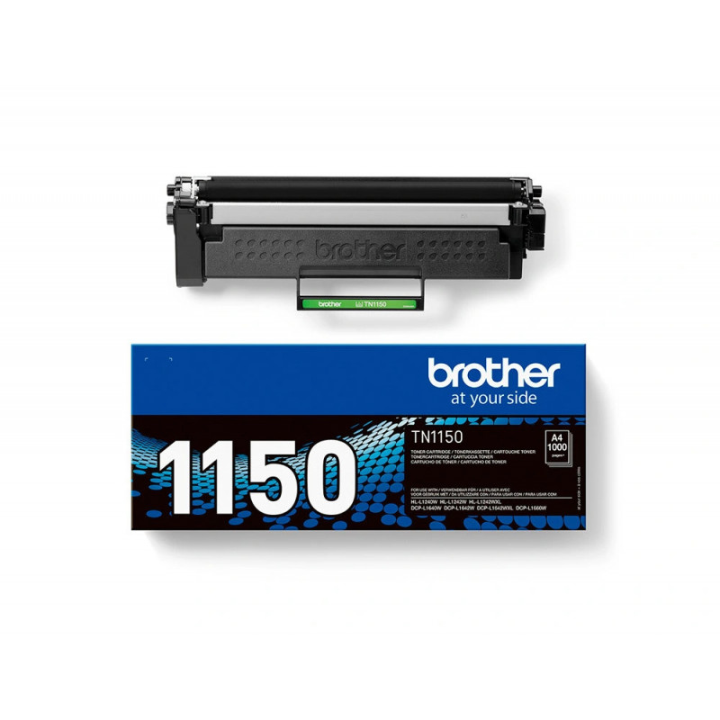 Toner brother tn1150 couleur noir 1000p