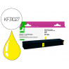Cartouche q-connect jet d'encre compatible hp913a 3200p coloris jaune