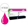 Cartouche q-connect jet d'encre compatible hp913a 3200p coloris magenta